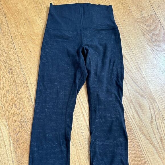 Lululemon align 21” size 4 black/grey - Picture 1 of 4